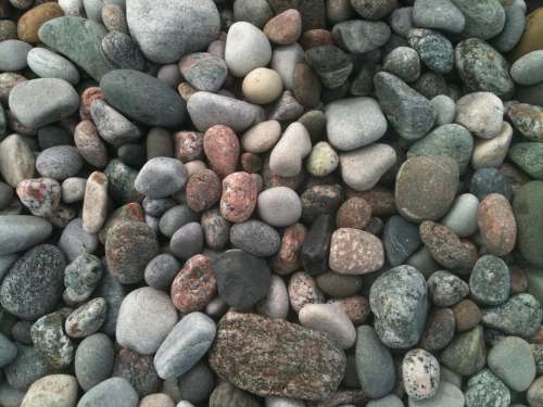 Pebbles Beach Stones Nature Scotland Texture