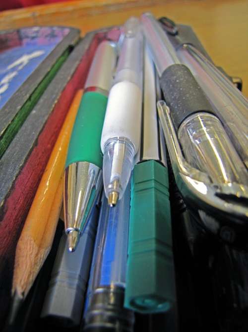 Pencil Pen Pens Pencil Case Learning