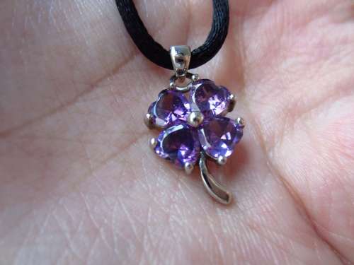 Pendant Clover Luck 4-Leaf Precious Jewelry
