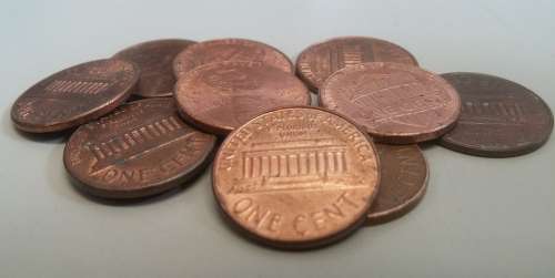 Pennies Penny Coins Coin Currency Money Change