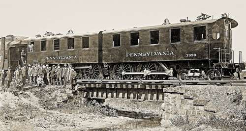 Pennsylvania Railroad Locomotive Transportation