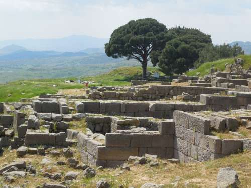 Pergamon Turkey Excavations History Ruins