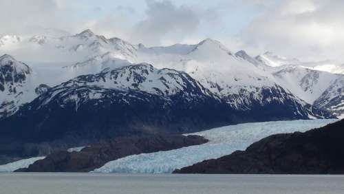 Perito Moreno Glacier Patagonia Mountains Snow