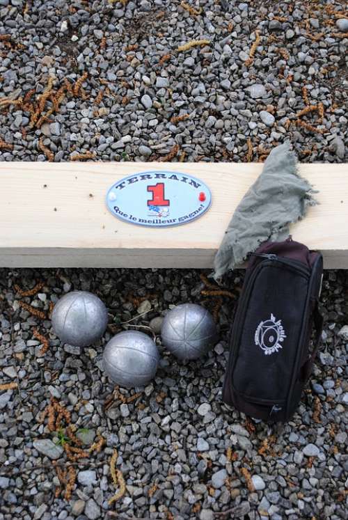 Petanque Balls Play Terrain Playground Case