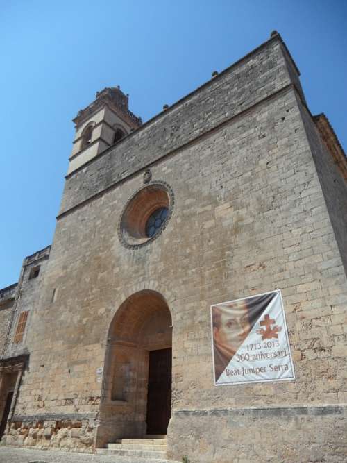 Petra Church Mallorca Monumental Architecture