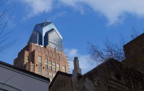 Philadelphia Urban Pennsylvania Skyline Skyscraper