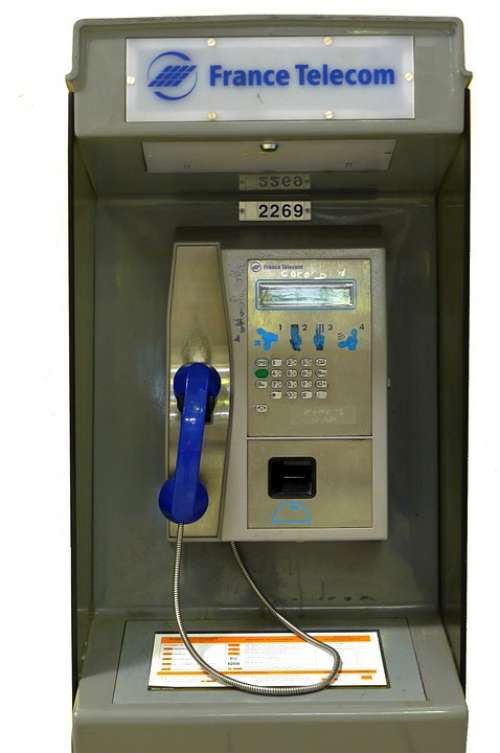 Phone Communication Telephone Line Public Phone