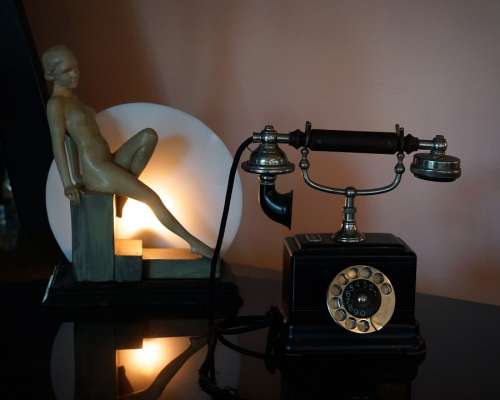 Phone Office Table Lamp Museum