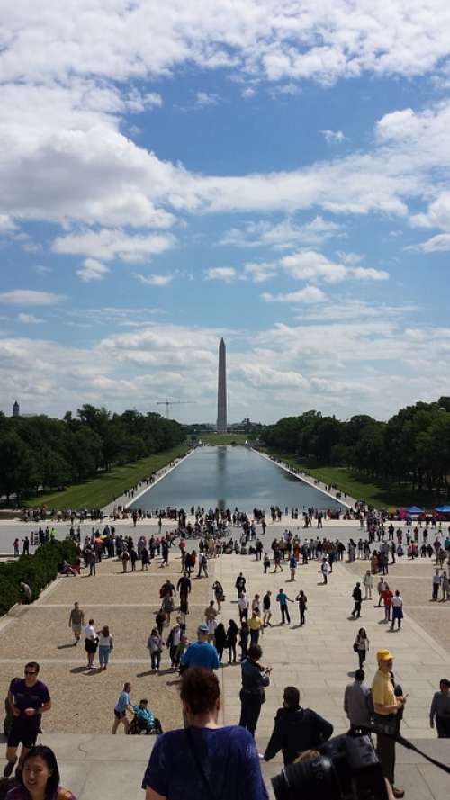 Pillar Monument Usa Washington United States