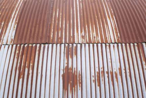 Pilot Wave Plate Metal Rusted Rust Brown Iron