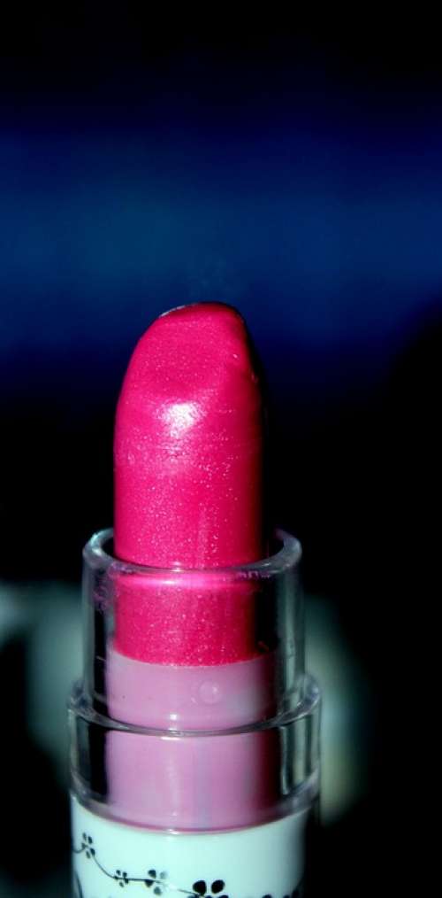 Pink Lipstick Lipstick Cosmetics Pink Long Make Up