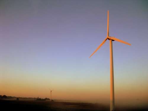 Pinwheel Winkrafftanlage Wind Energy Windmill
