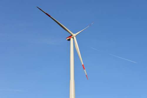 Pinwheel Energy Eco Energy Wind Power Sky Blue