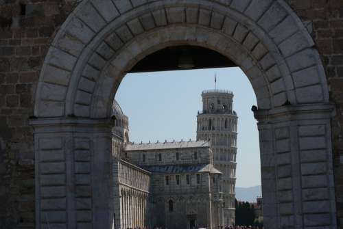 Pisa Tower Italy The Leaning Tower The Curve