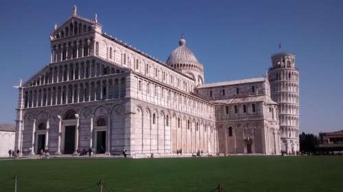 Pisa Torre Piazza Dei Miracoli Church