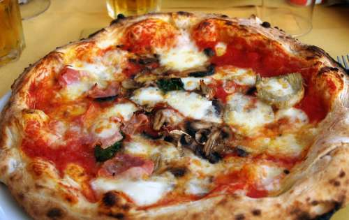 Pizza Funghi Pizzas Italy Delicious Food Fresh