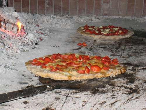 Pizza Wood Burning Oven Bake Stone Heat Hearth