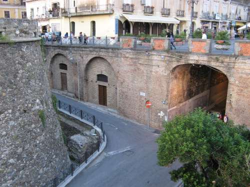 Pizzo Calabro Road Castle Bridge