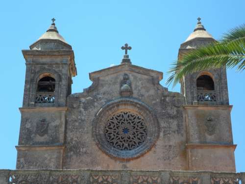 Place Of Pilgrimage Mallorca Church Facade