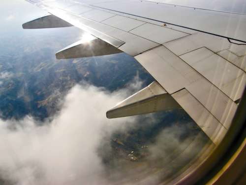 Plane Ali Cloud Aircraft Airlines Heavens Air