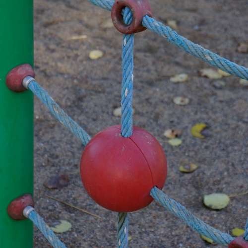 Playground For Children Climbing Frame Ball Rope
