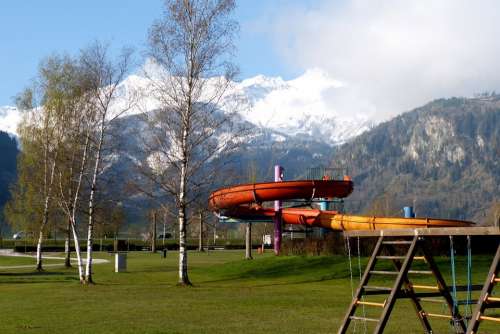 Playground Water Slide Uttendorf High Tauern