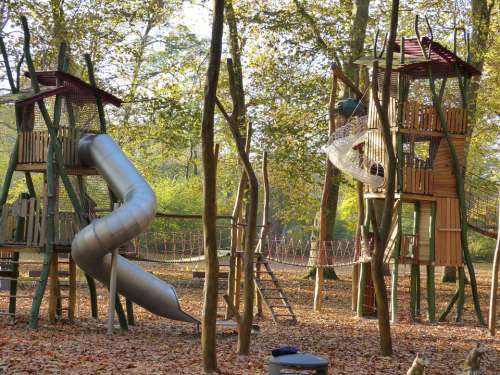 Playground Children Park Play Climb Fun Slip