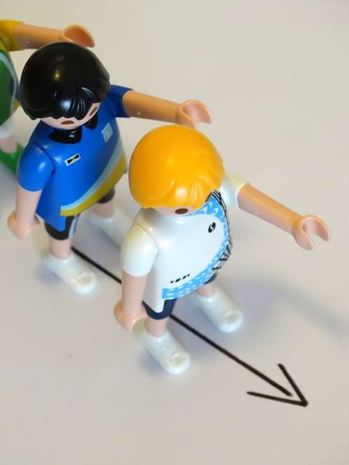 Playmobil Figures Toys Personal In A Row