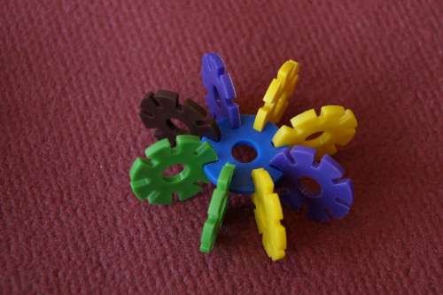 Plug Flower Toys Stacking Game Children Toys