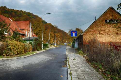 Poland Village Buildings Houses Architecture