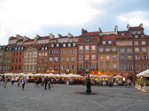 Poland Warsaw Rynek City