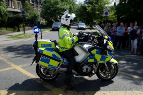 Police Law Bike Motorcycle Uniform Patrol Job