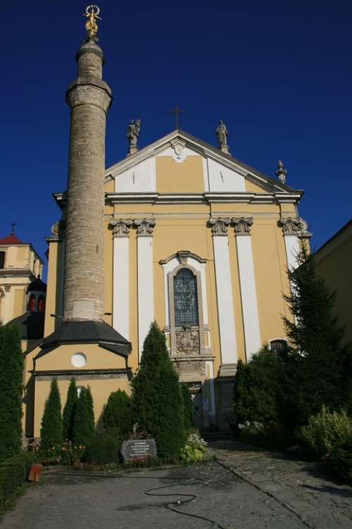 Polish Cathedral Kamieniec Ukraine
