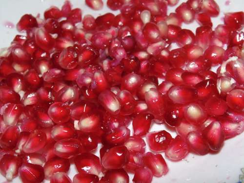 Pomegranate Pomegranate Cleaned Red Fruit