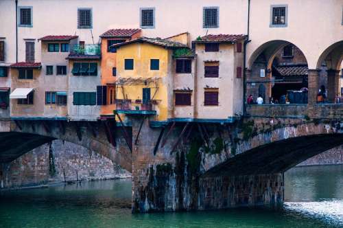 Ponte Vecchio Florence Tuscany Italy Art