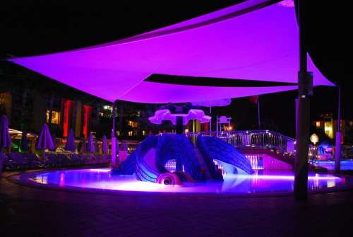 Pool Hotel Night Vacation Resort Travel Water