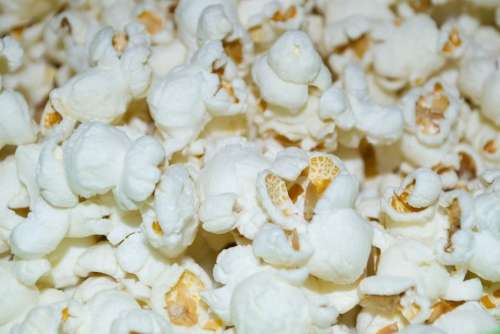 Popcorn Corn Snack Cinema Nibble Knabberzeug