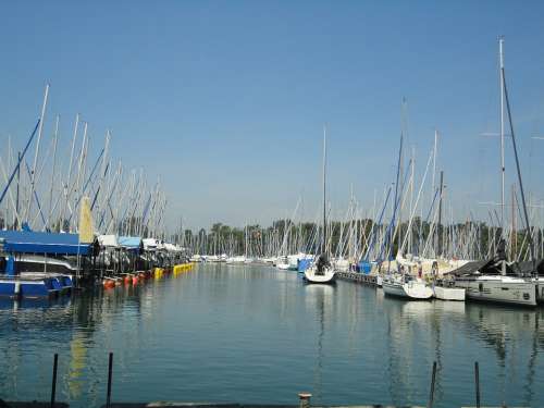 Port Boat Harbour Lake Constance Water