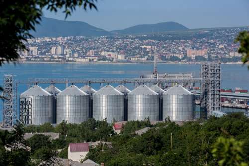 Port Novorossiysk City Bay