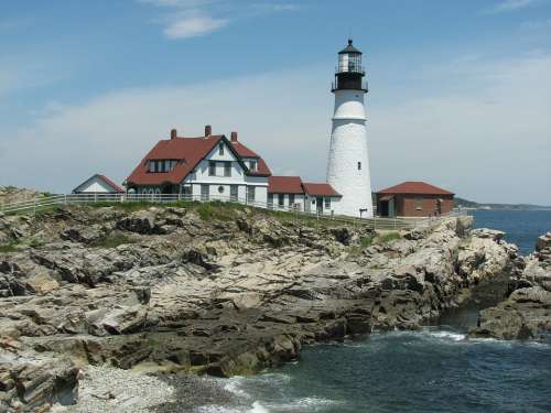 Portland Headlight Lighthouse Portland Maine