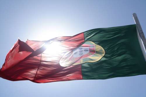 Portugal Flag Sun Symbol Country