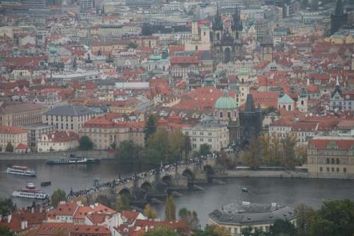 Prague Czech Republic Cities Buildings