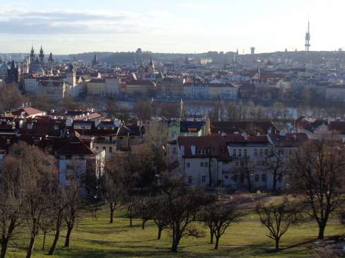 Prague Panorama Old Town