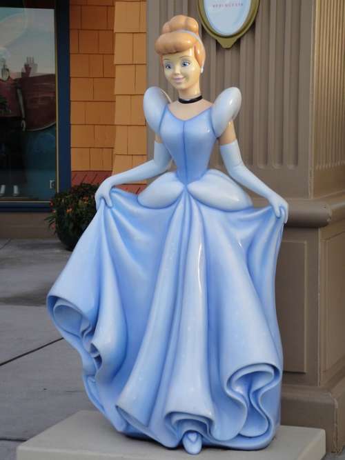 Princess Character Blue Disney Florida Orlando