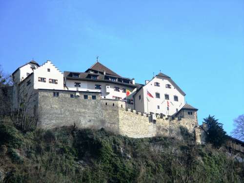 Principality Of Liechtenstein Vaduz Castle