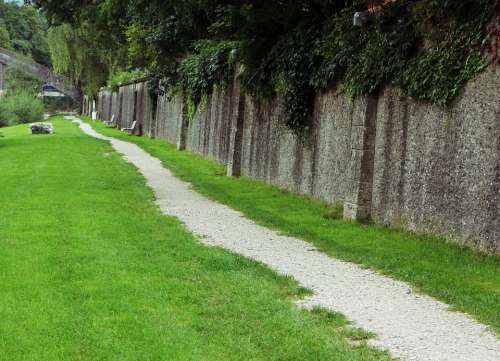 Promenade Path Away Trail Wall Limit