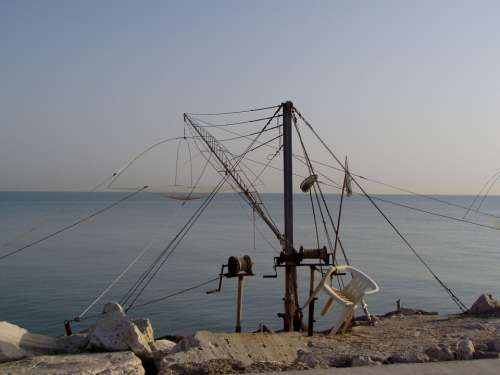Pulley Rope Fishing Sea Chair
