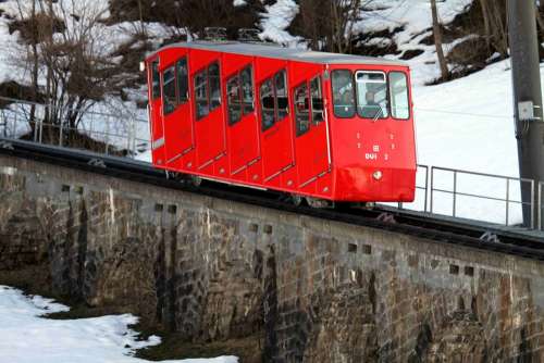 Rack Railway Train Rails Railway Tracks Switzerland