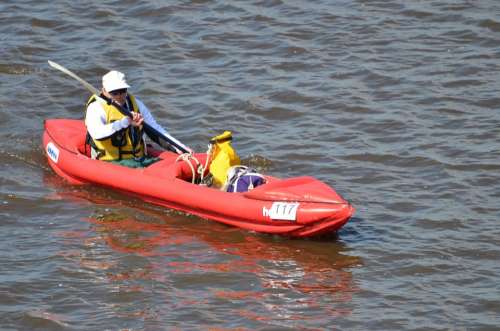 Rafting Kayak Canoe Man Boat Adventure Inflatable
