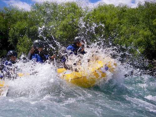 Rafting Pucon River Adventure Water Boat Nature